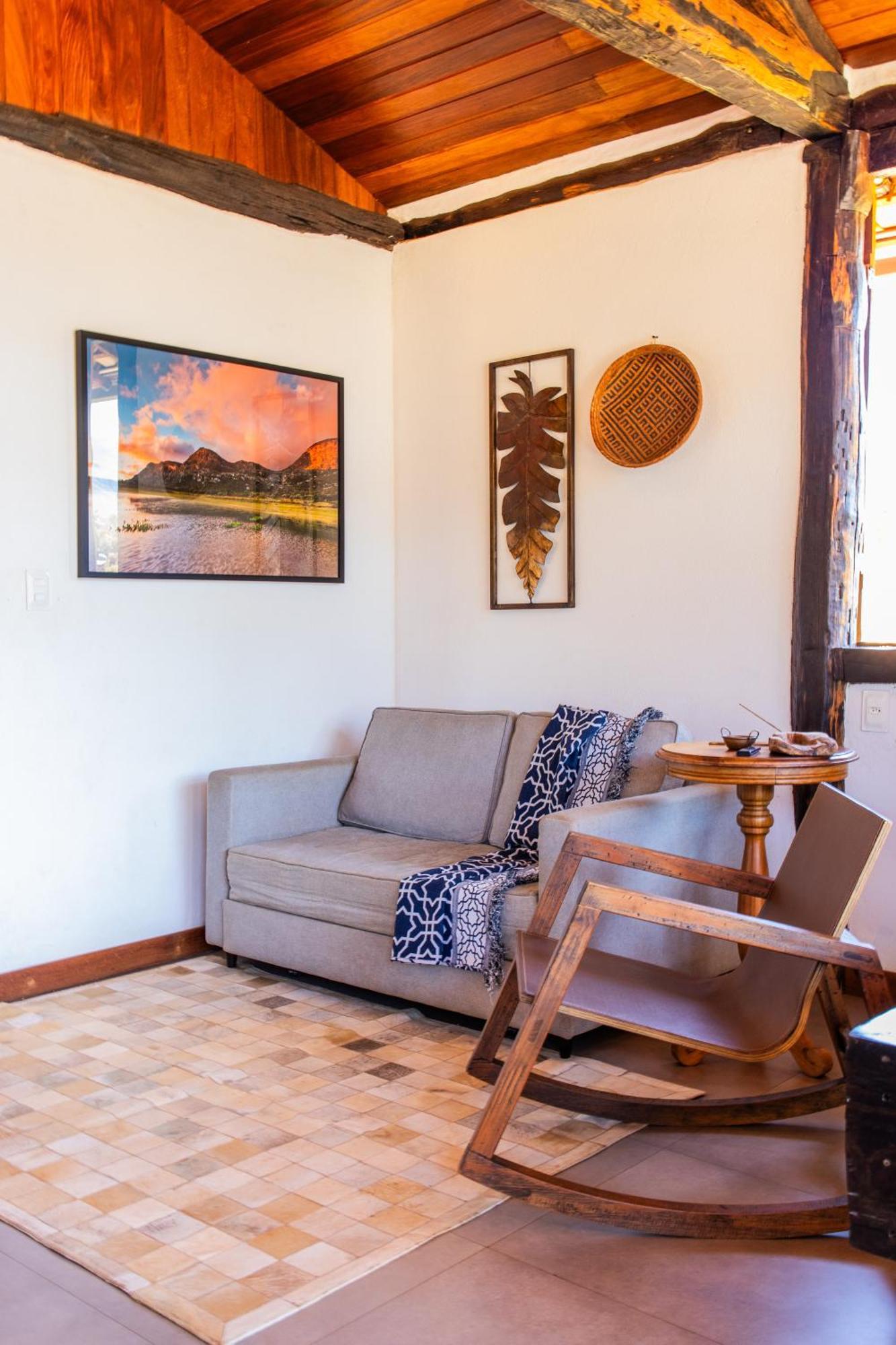 Casa Brauna - Lapinha Da Serra Santana Do Riacho Exteriör bild